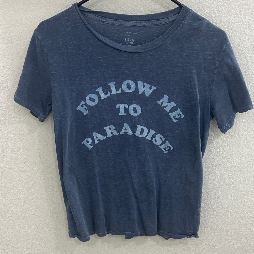 Billabong Navy Graphic T-Shirt